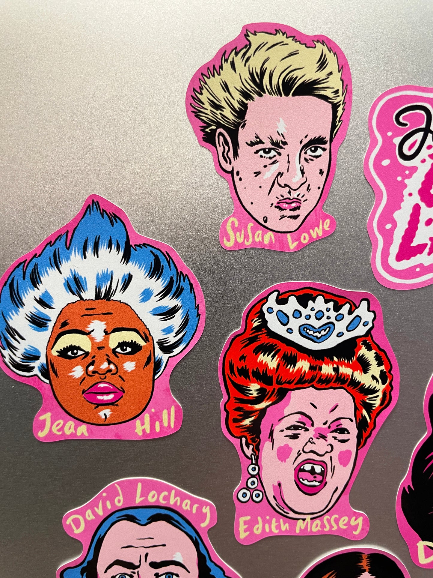 JOHN WATERS DREAMLANDERS Sticker Sheet