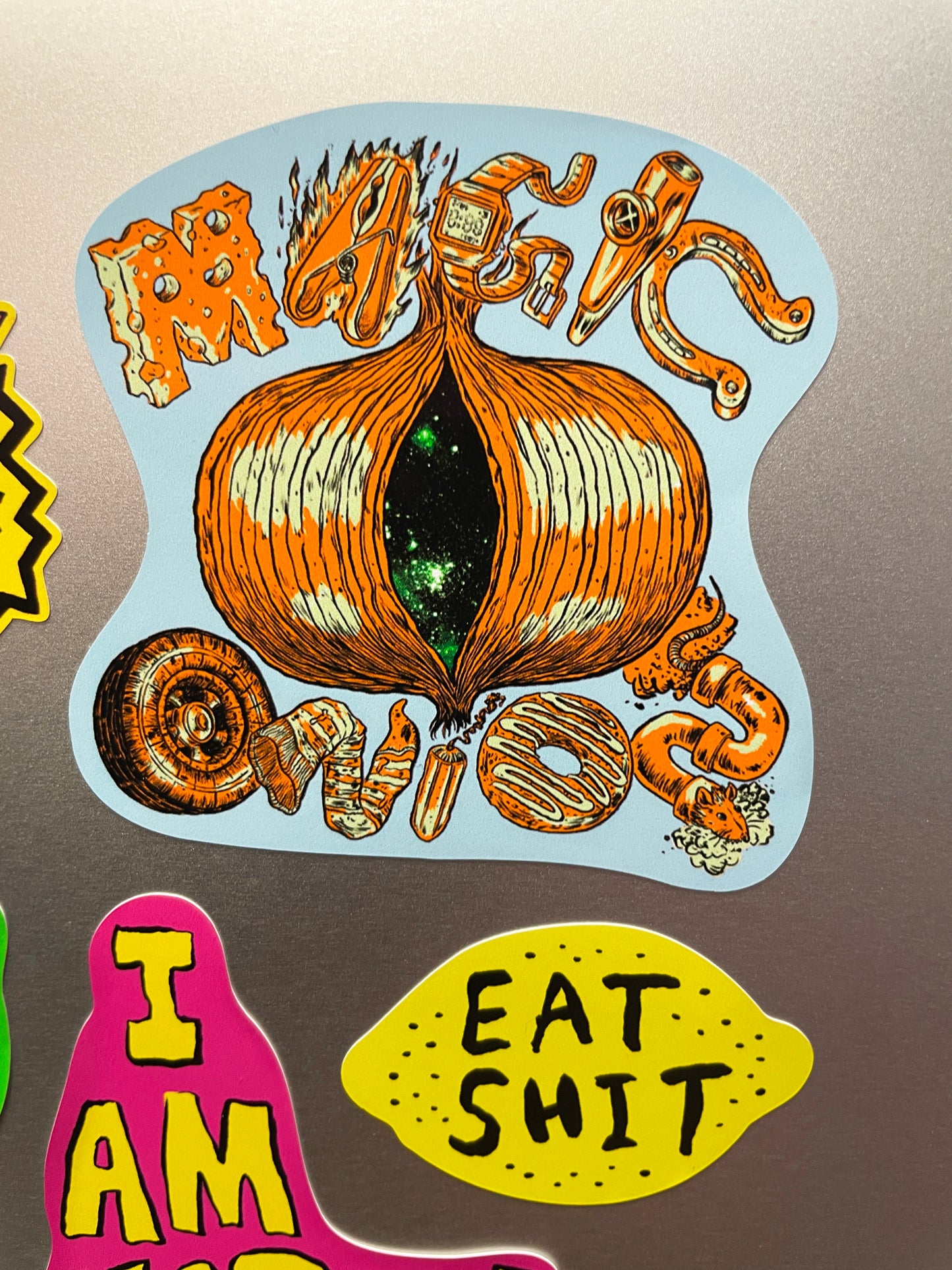 THE LOVELY EGGS Sticker Sheet