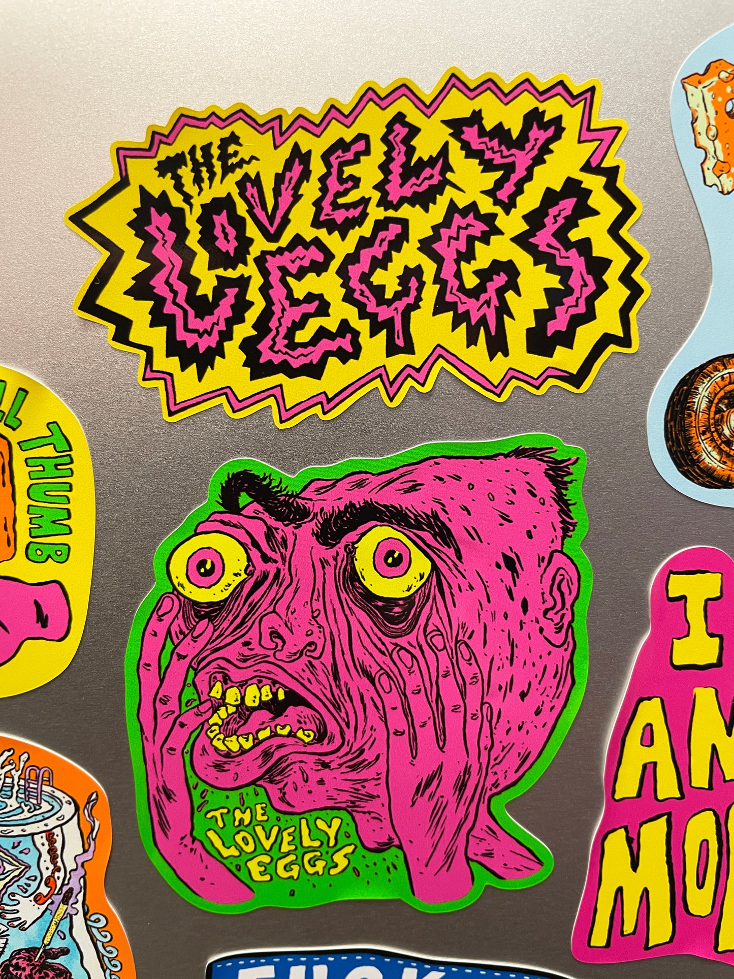 THE LOVELY EGGS Sticker Sheet
