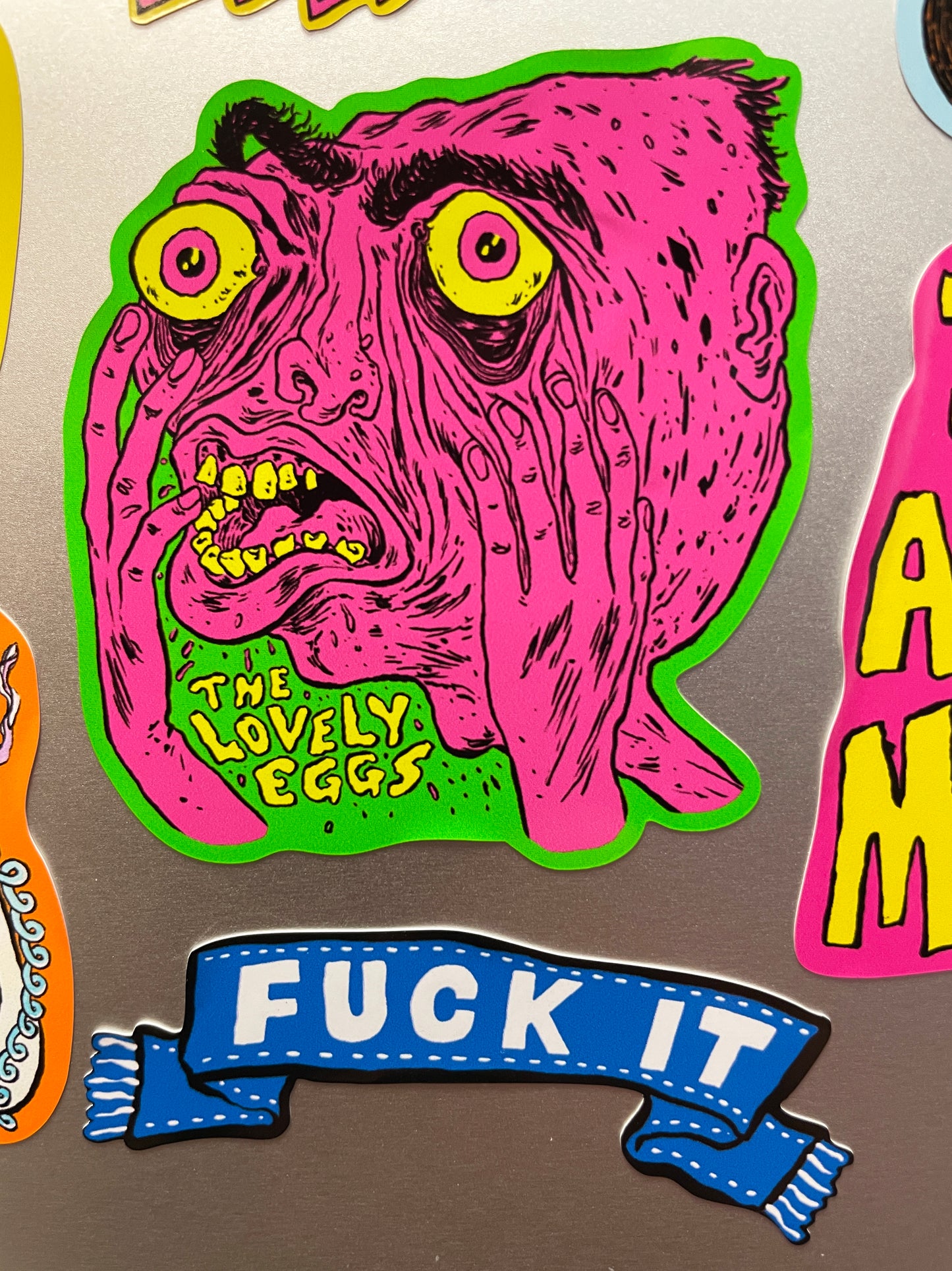 THE LOVELY EGGS Sticker Sheet