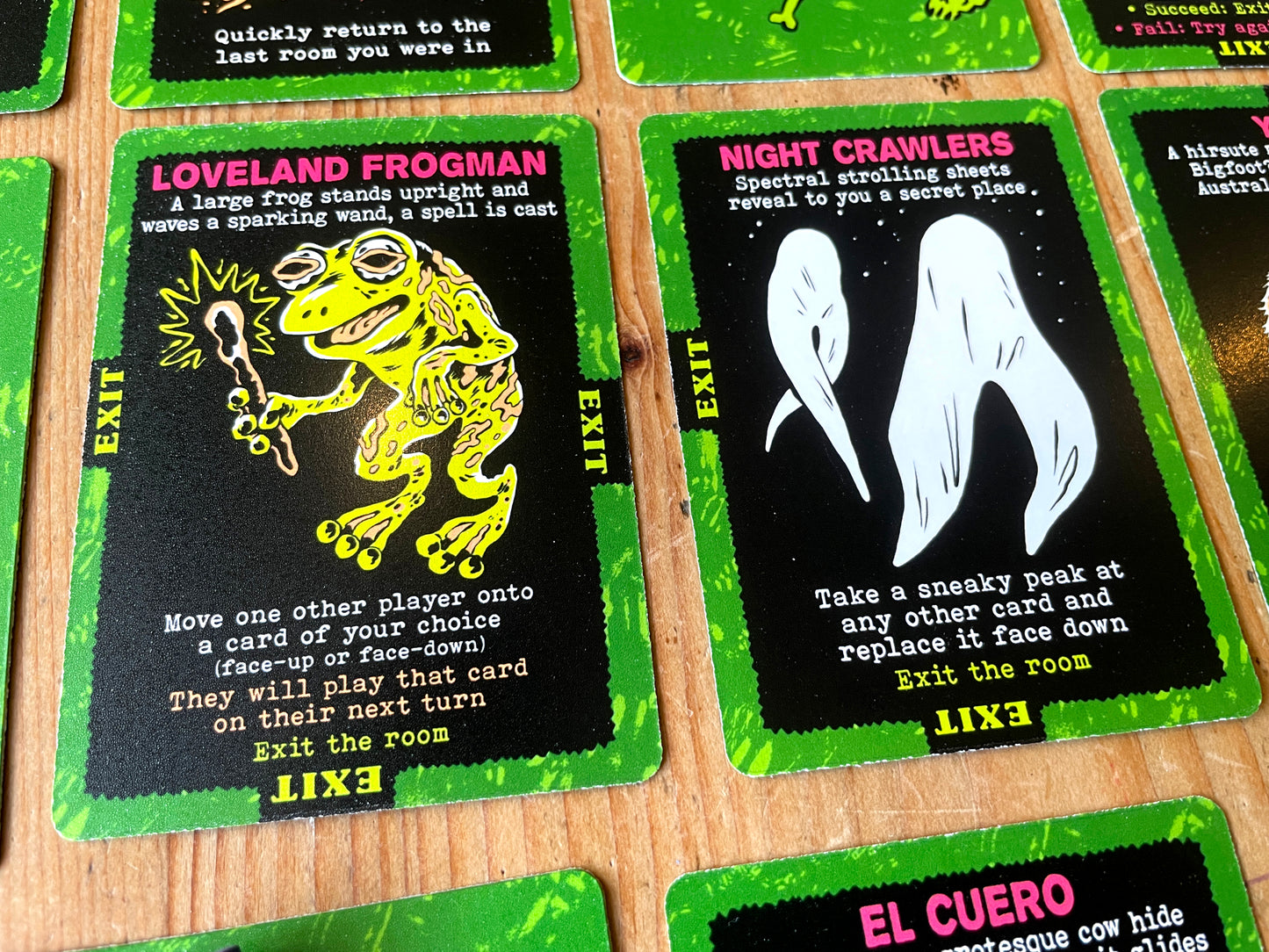 CRYPTID MAZE - 48 ROOMS