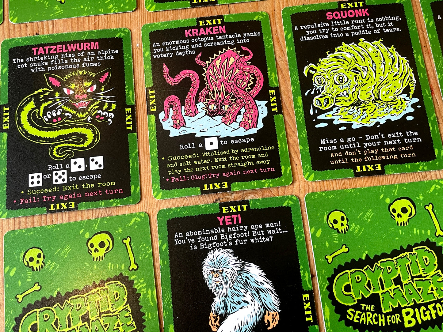 CRYPTID MAZE - 48 ROOMS
