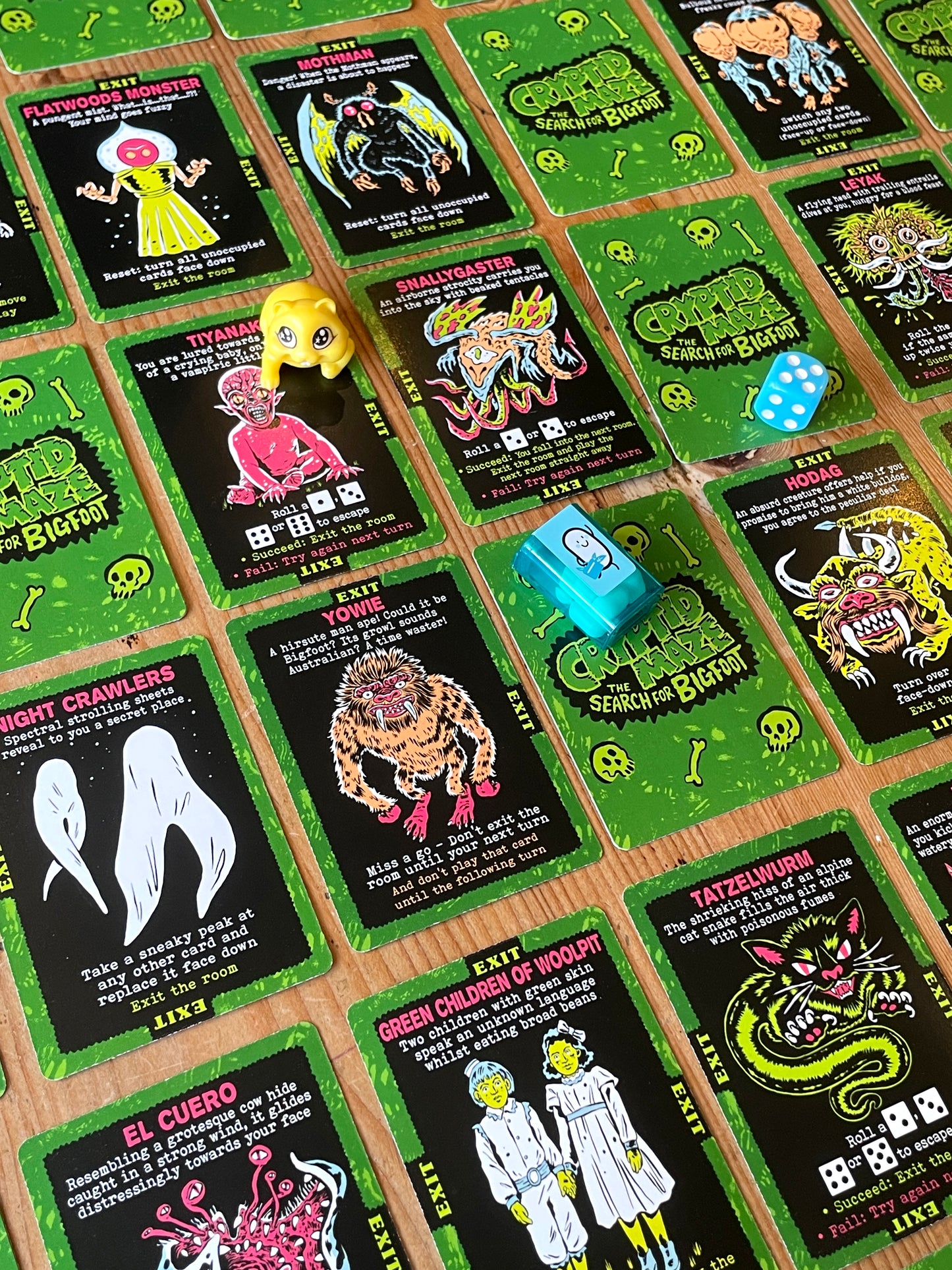 CRYPTID MAZE - 48 ROOMS