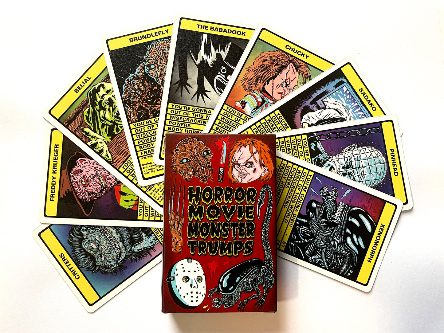 HORROR MOVIE MONSTER TRUMPS