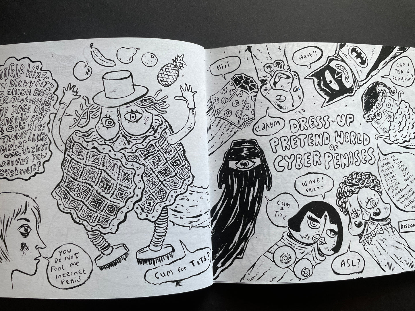 OMG! RAWR PONIES! - Zine Book by Casey Raymond