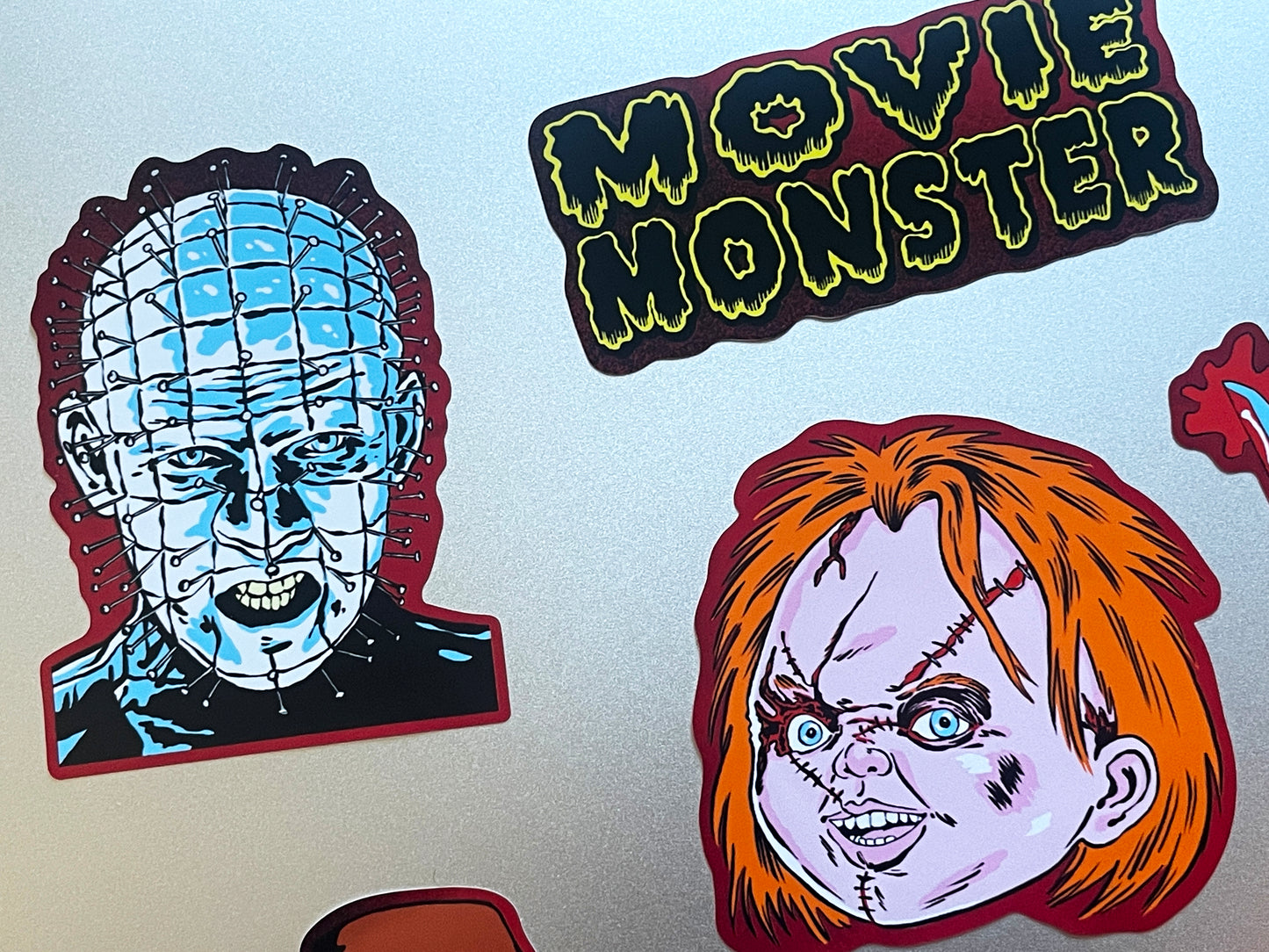 HORROR MOVIE MONSTERS Sticker Sheet