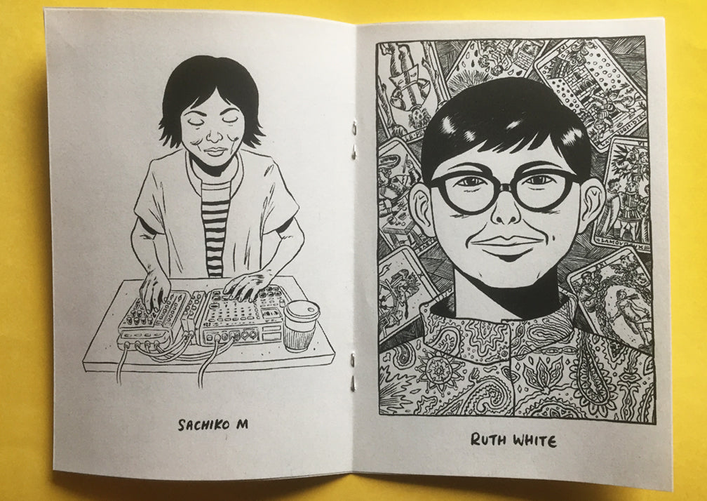 'Portraits of Electronic Musicians - Vol.1' Zine