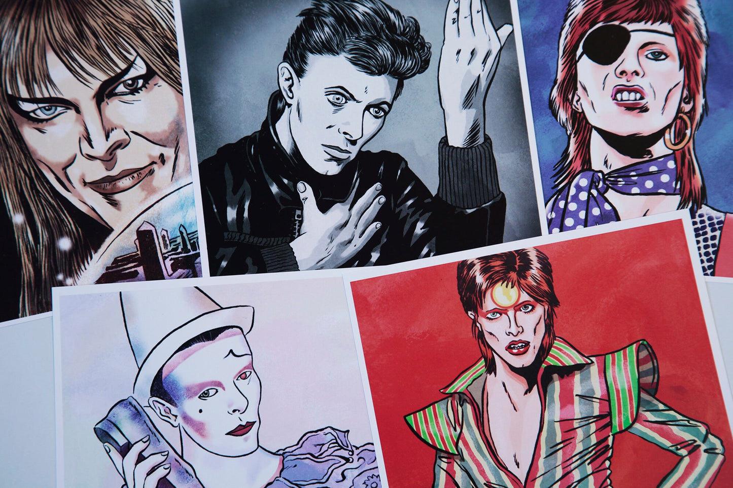 DAVID BOWIE - Mini Poster Cards (SET 2)