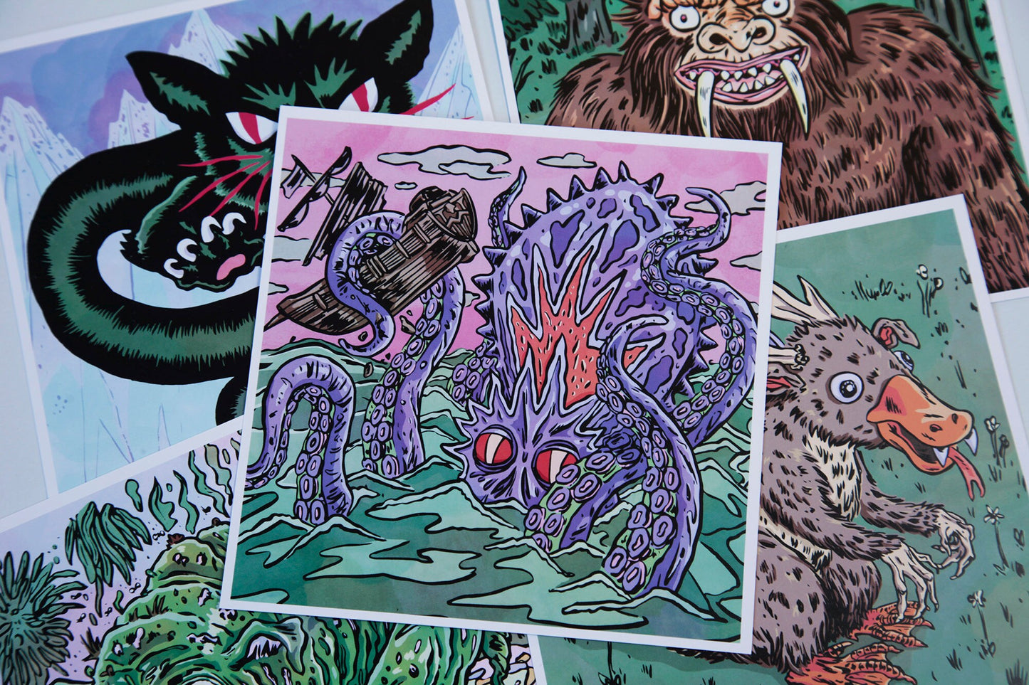 CRYPTIDS - Mini Poster Cards (Set 2)
