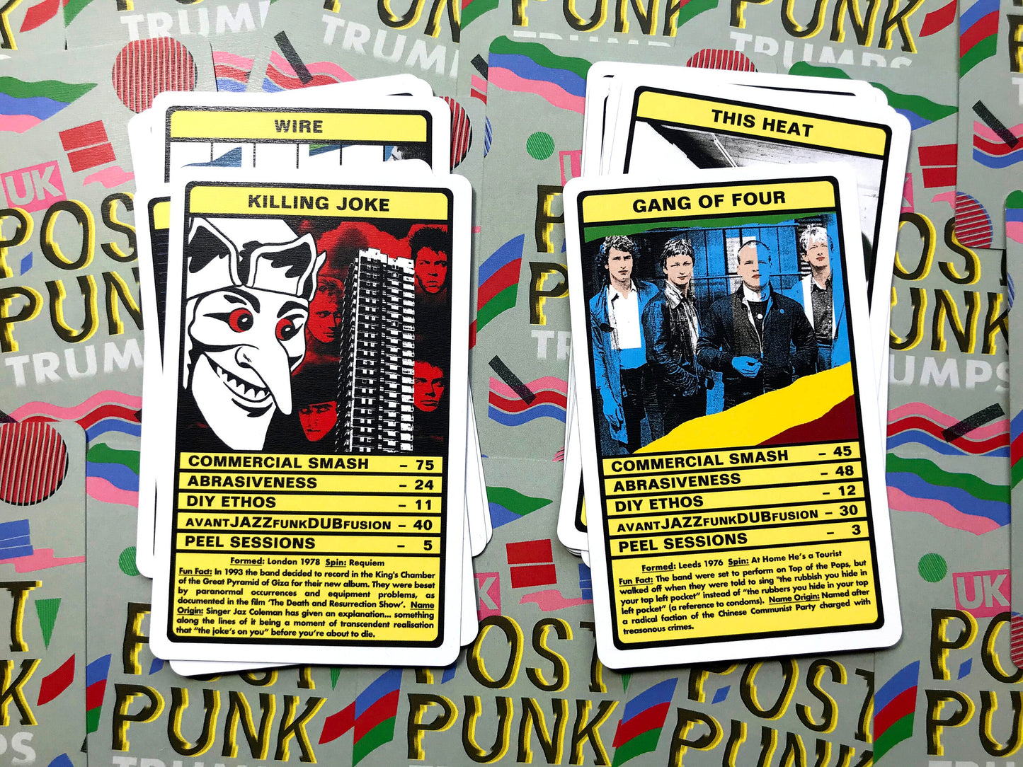 UK POST-PUNK TRUMPS