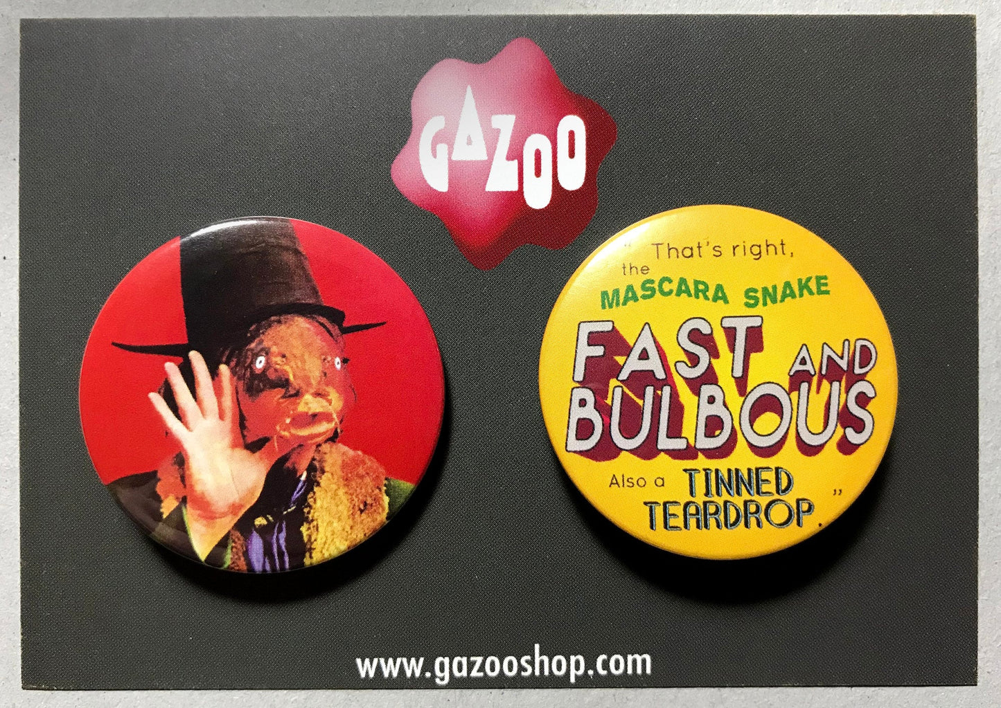 CAPTAIN BEEFHEART - Pin Badge Set