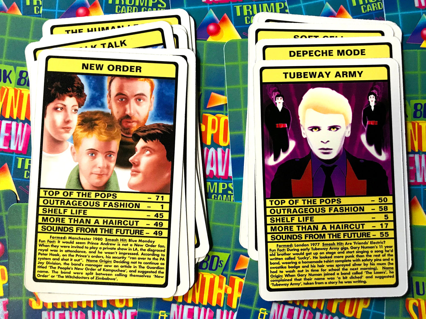UK 80s SYNTH-POP & NEW WAVE  TRUMPS