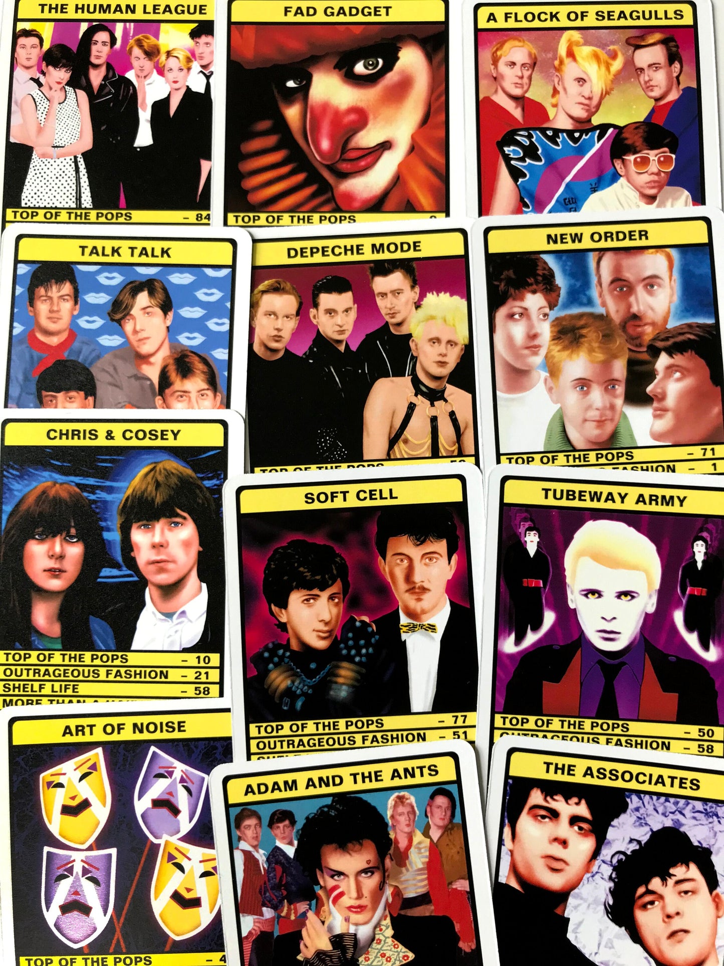 UK 80s SYNTH-POP & NEW WAVE  TRUMPS