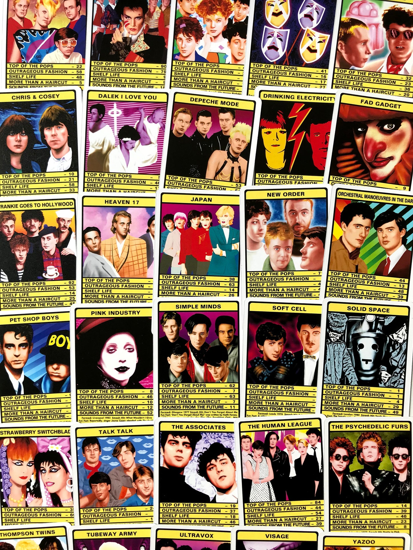 UK 80s SYNTH-POP & NEW WAVE  TRUMPS