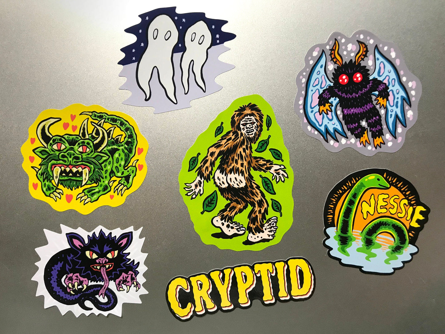 CRYPTIDS Sticker Sheet