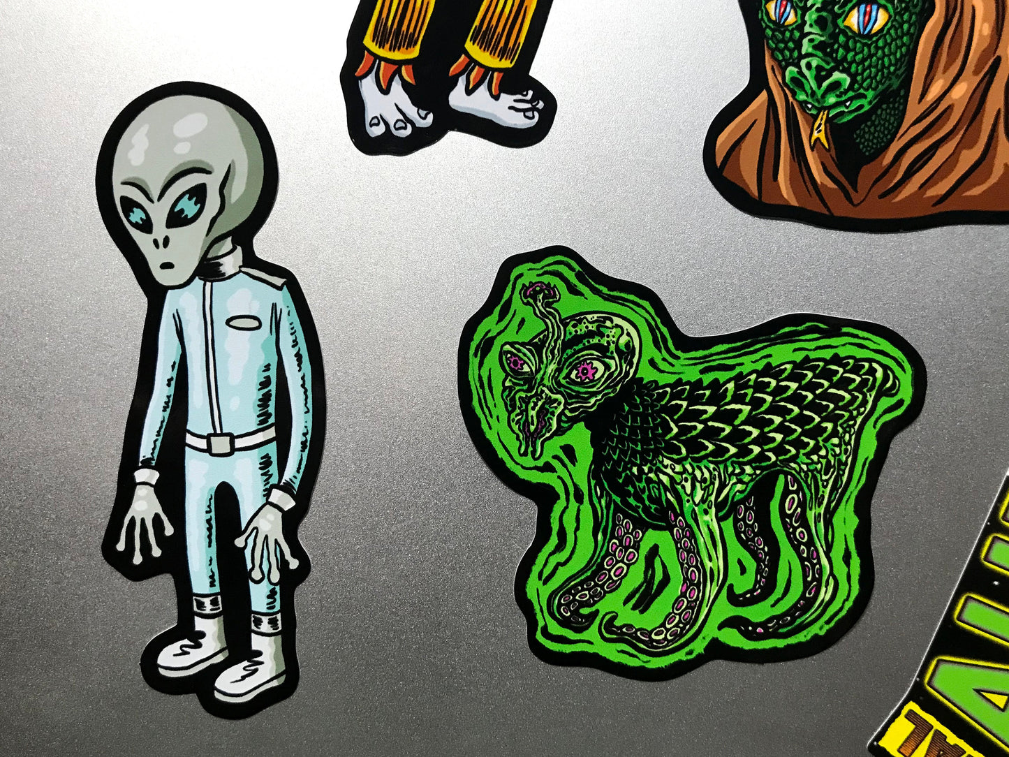 REAL ALIENS Sticker Sheet (Set A)