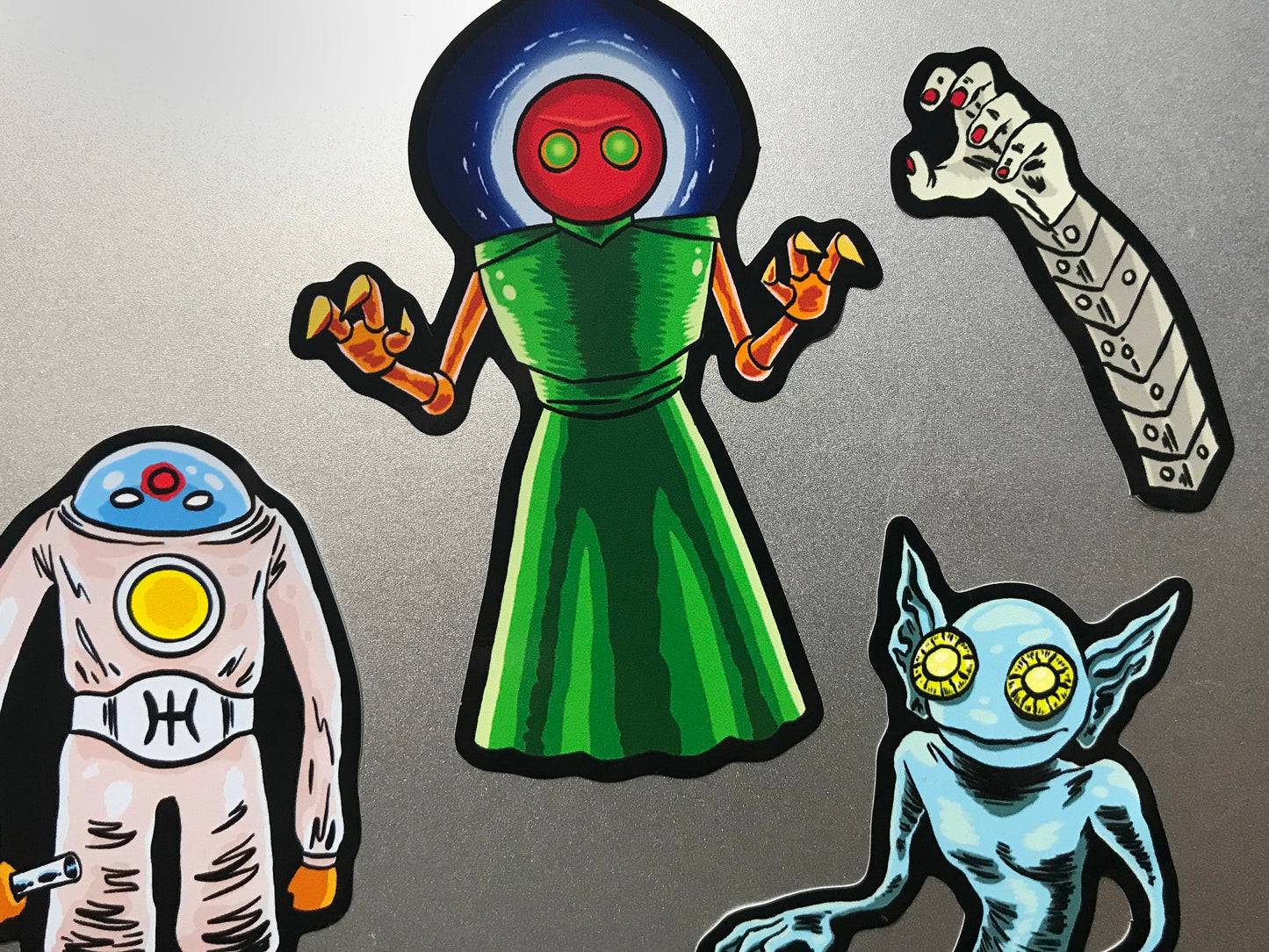 REAL ALIENS Sticker Sheet (Set B)